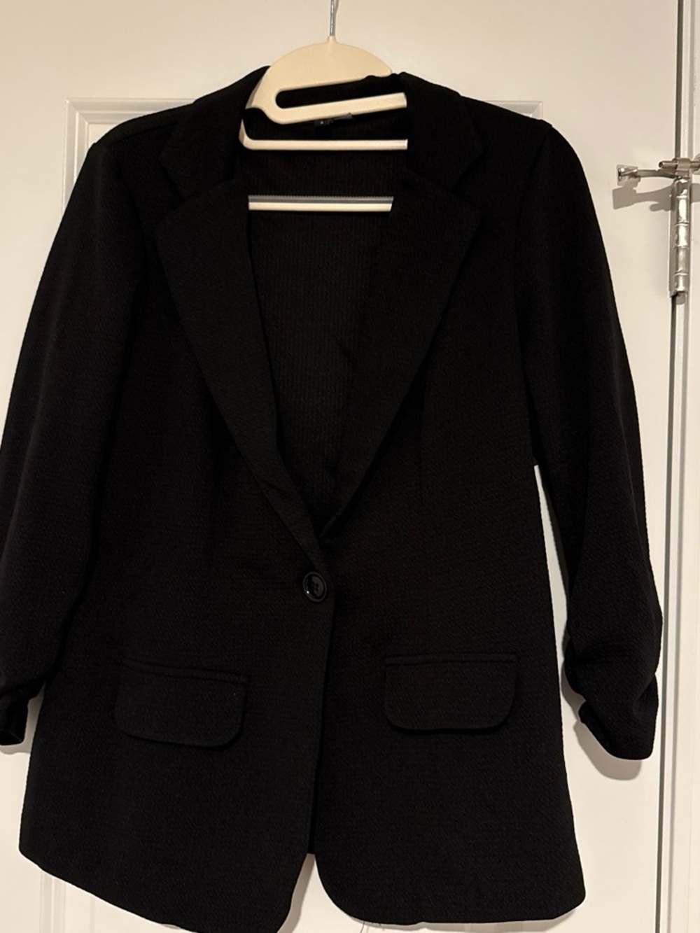 Classic Black Women's Blazer Jacket